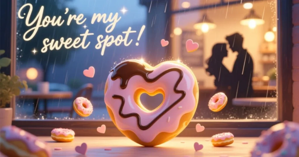 Romantic Donut Pick Up Lines