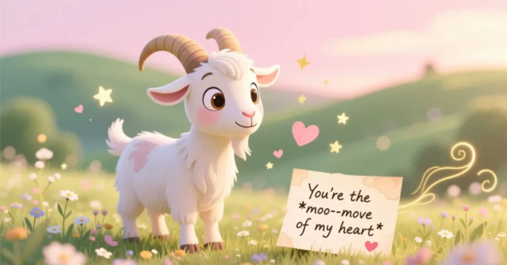 Romantic Goat Pick Up Lines