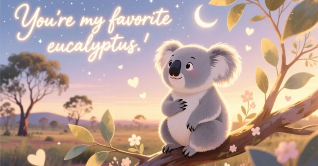Romantic Koala Pick Up Lines