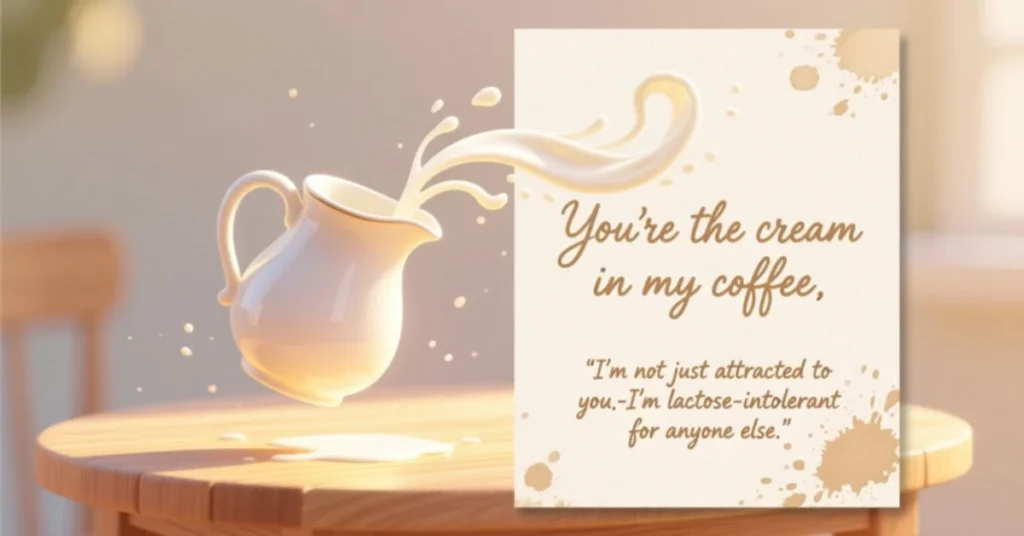 Romantic Milk Pick Up Lines 