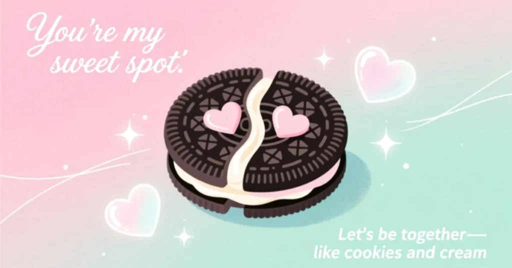 Romantic Oreo Pick Up Lines
