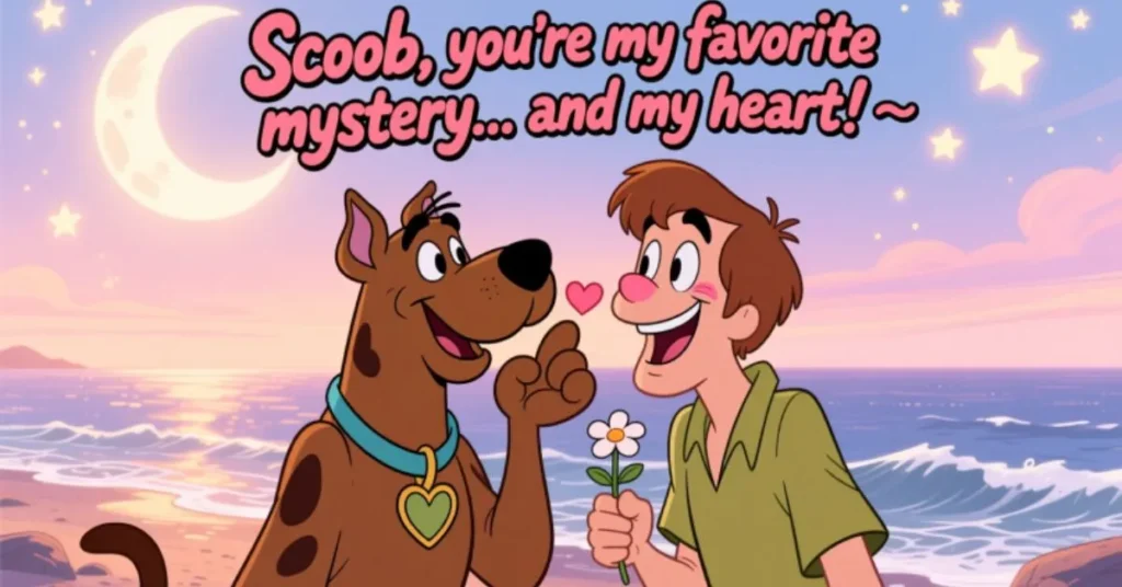 Romantic Scooby Pick Up Lines