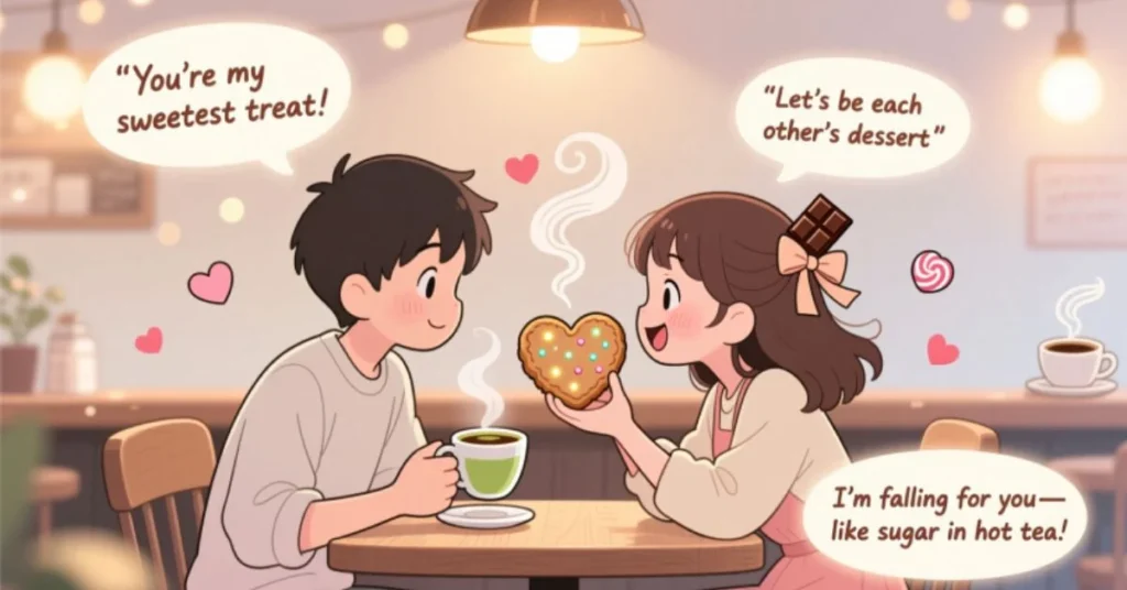 Romantic Snack Pick Up Lines