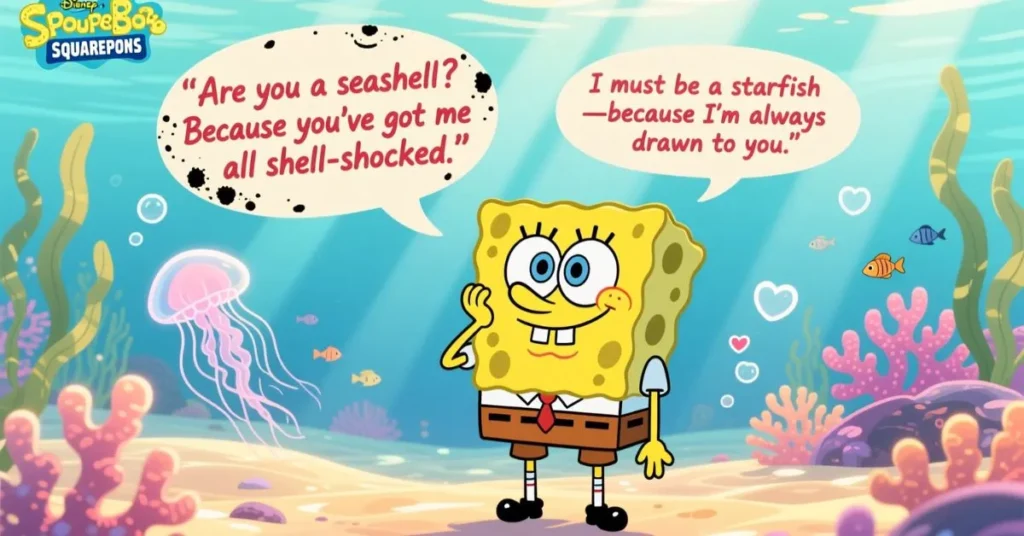 Romantic Spongebob Pick Up Lines 