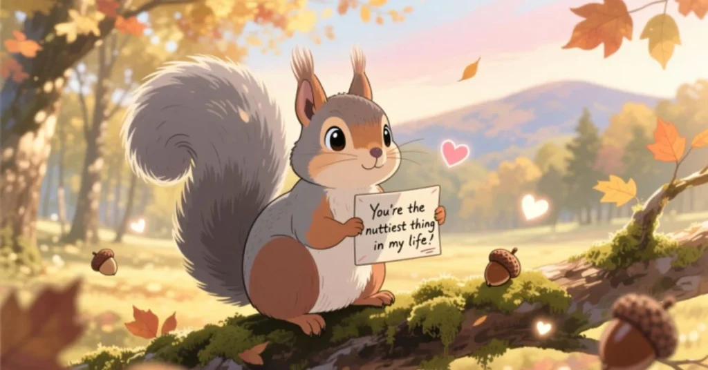 Romantic Squirrel Pick Up Lines 