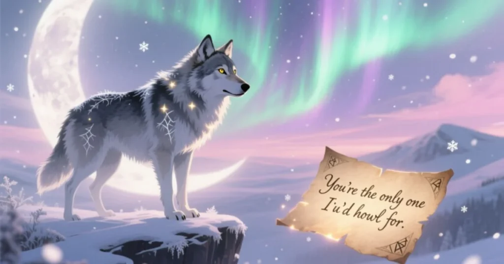 Romantic Wolf Pick Up Lines 