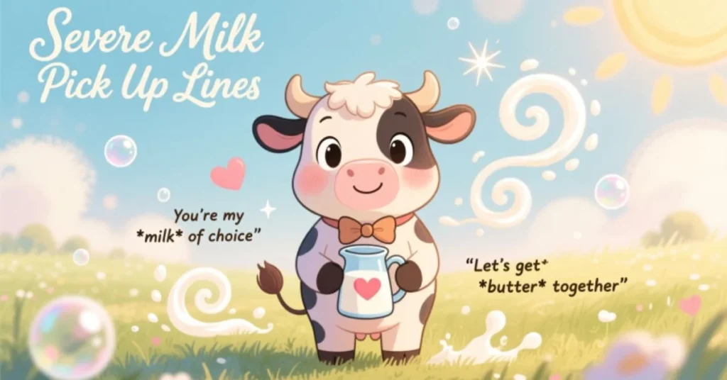 Severe Milk Pick Up Lines 