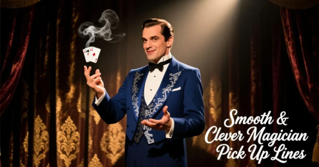 Smooth & Clever Magician Pick Up Lines