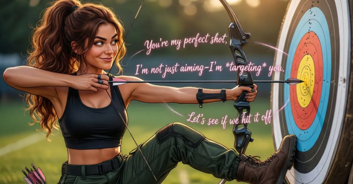 Archery pick up lines