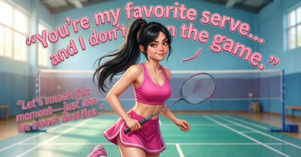 Clever Badminton Pick Up Lines