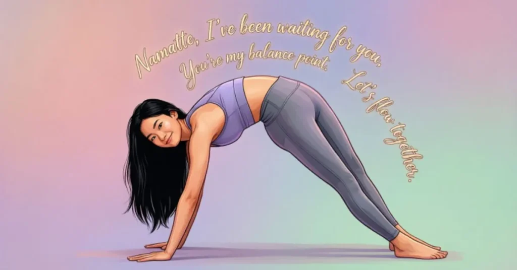 Clever Yoga Pick Up Lines