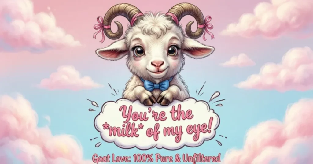 Cool Goat Pick Up Lines