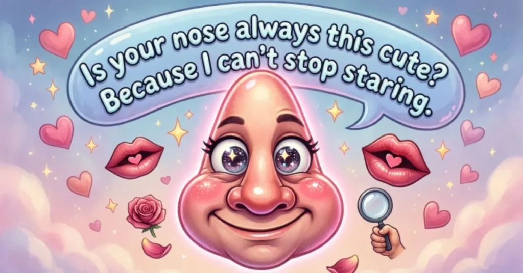 Cute Nose Pick Up Lines