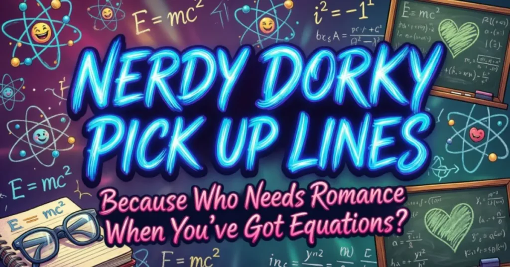 Dorky Pick Up Lines
