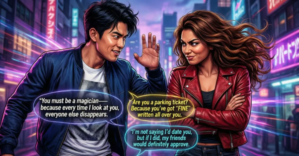 Fighting Pick Up Lines