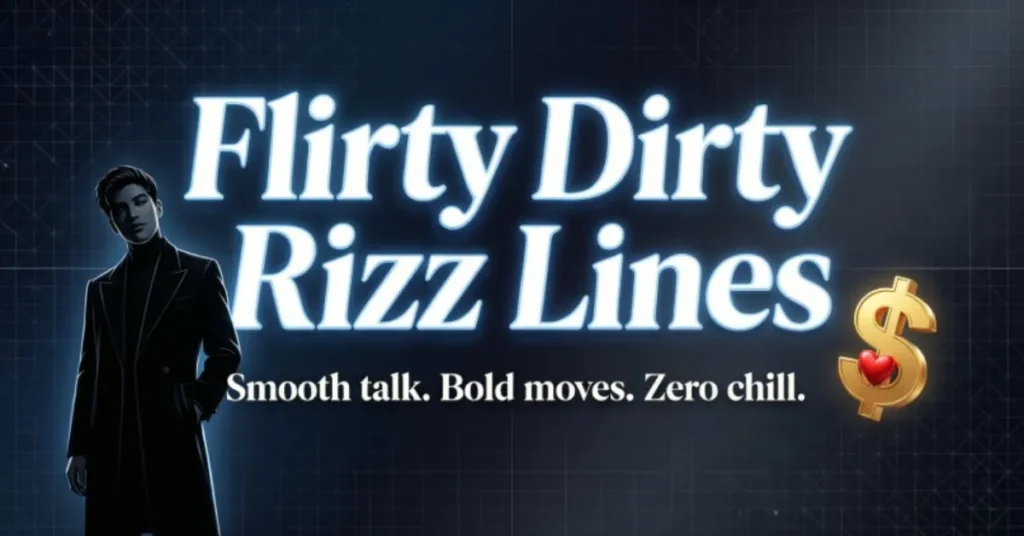 Flirty Dirty Rizz Lines 