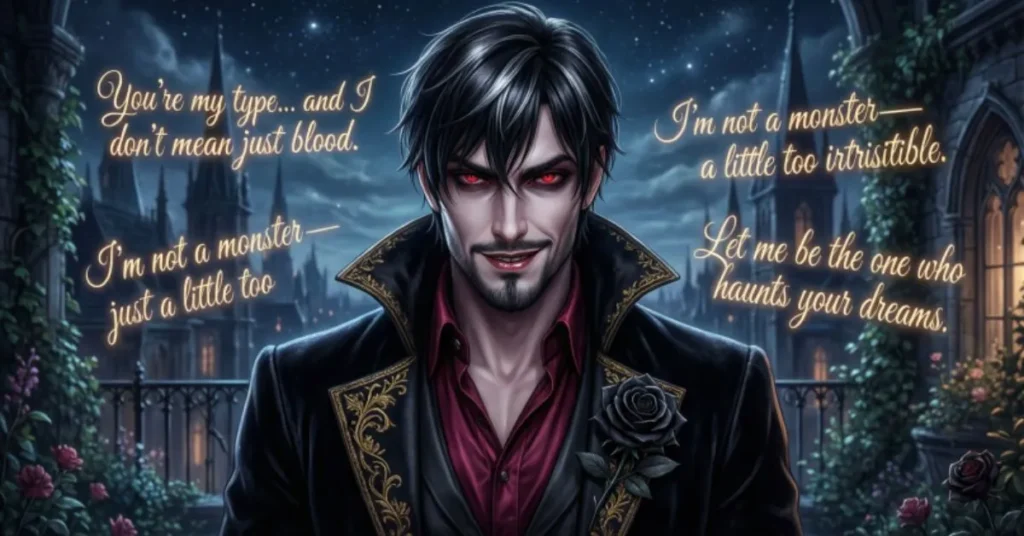 Flirty Dirty Rizz Vampire Lines