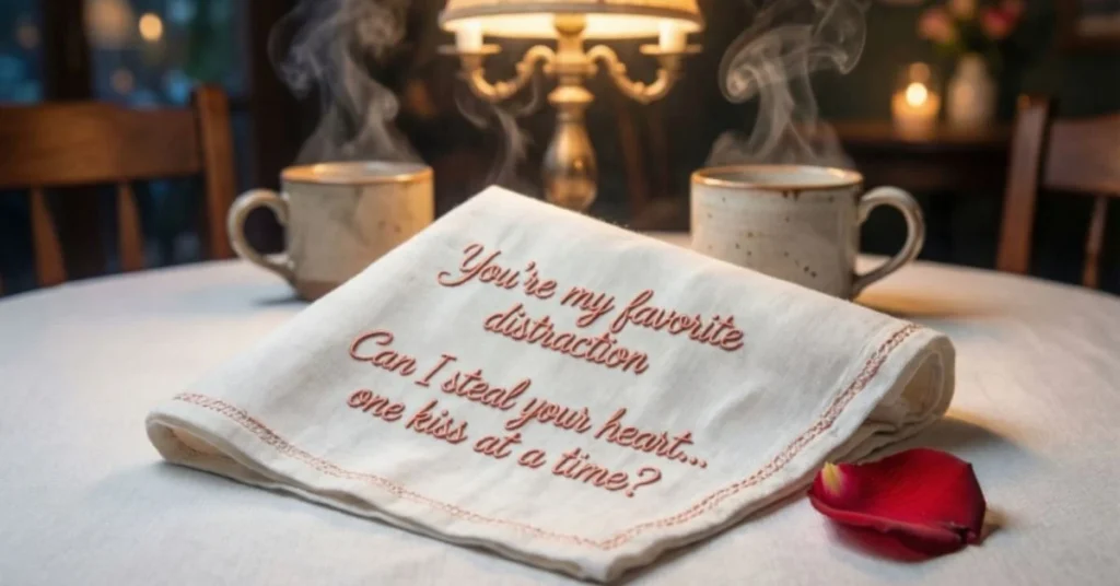 Flirty Napkin Pick Up Lines