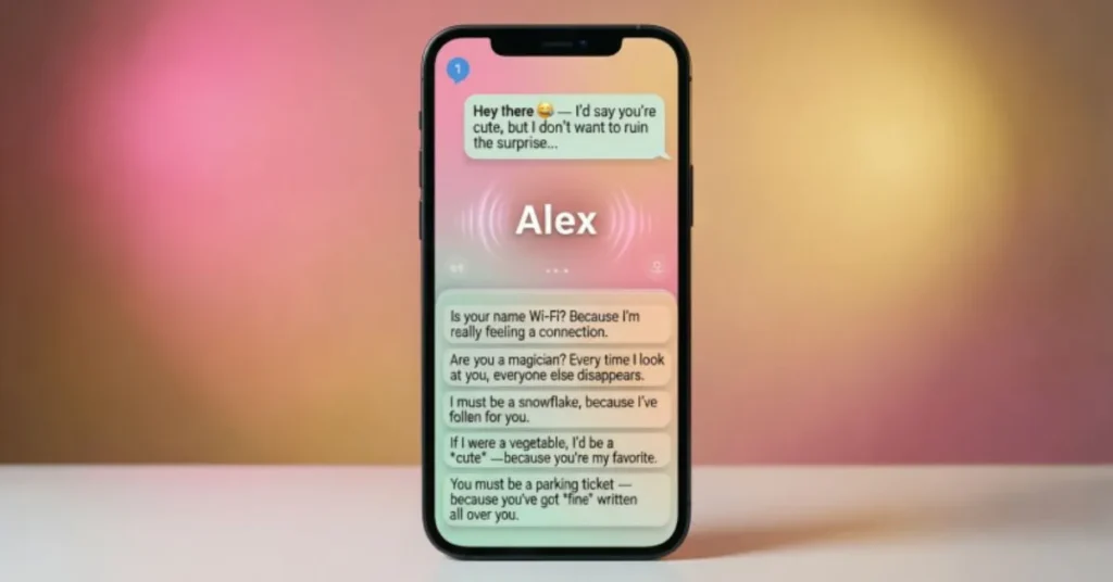 Flirty Phone Number Pick Up Lines