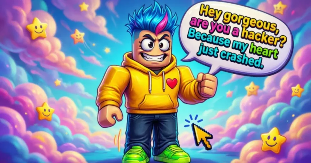 Flirty Roblox Pick Up Lines