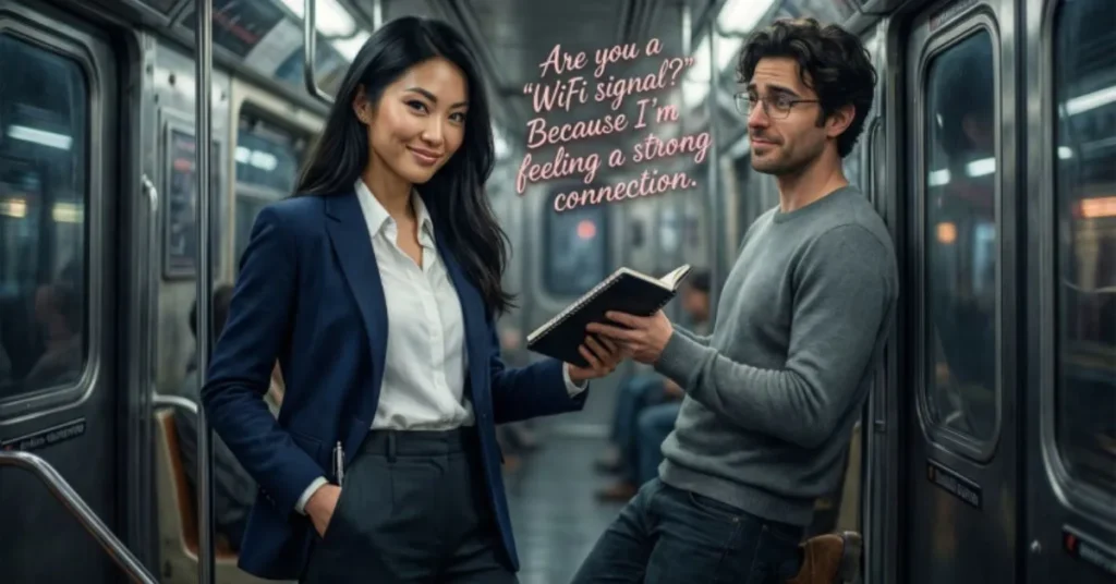 Flirty Subway Pick Up Lines