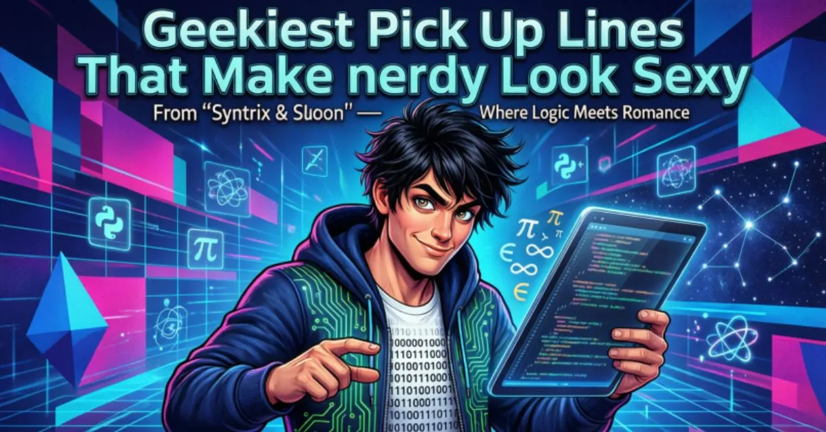 Geekiest Pick Up Lines
