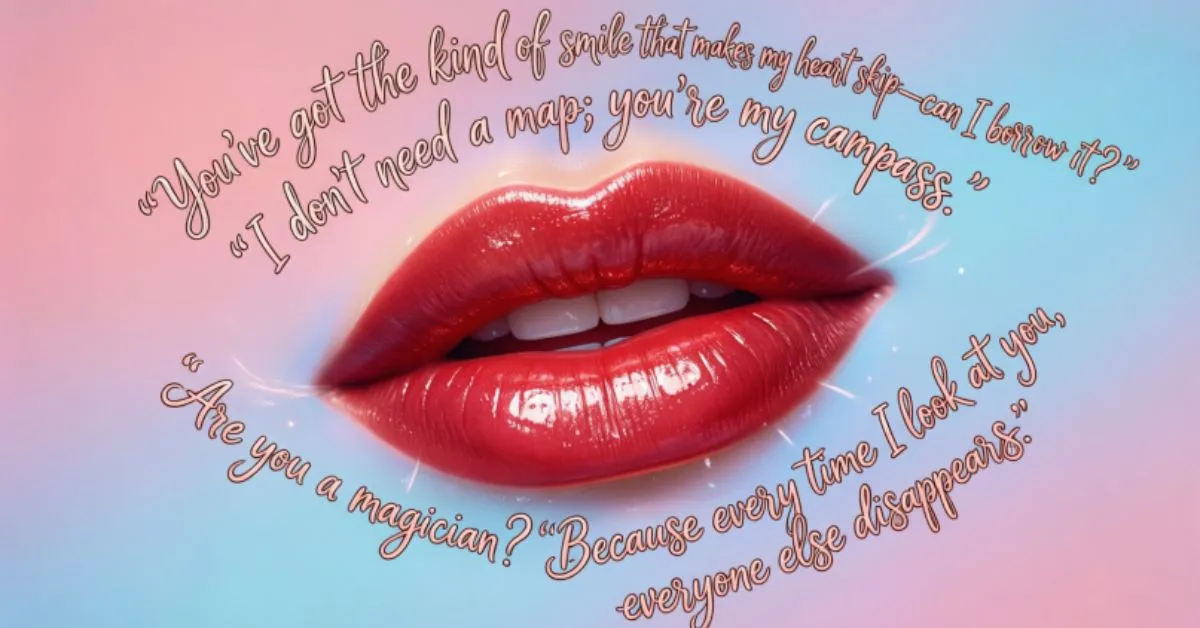 Lips Pick Up Lines