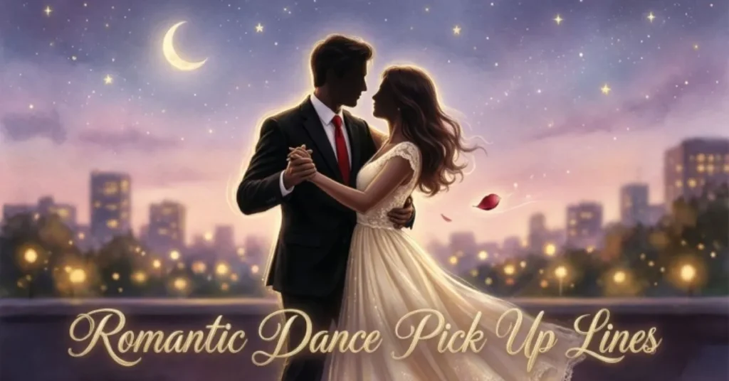 Romantic Dance Pick Up Lines 
