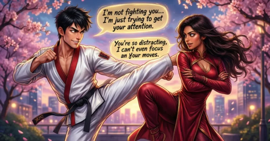 Romantic Fighting Pick Up Lines
