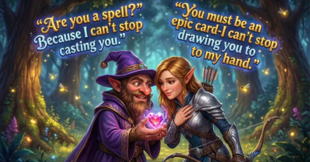 Romantic Hearthstone Pick Up Lines
