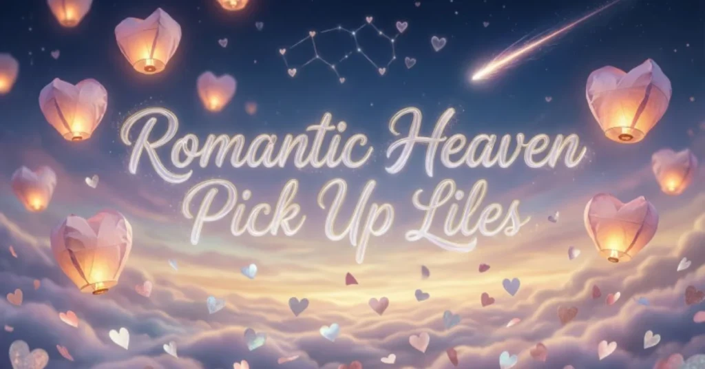 Romantic Heaven Pick Up Lines