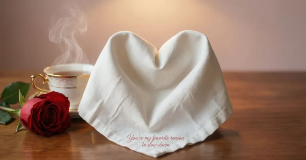 Romantic Napkin Pick Up Lines