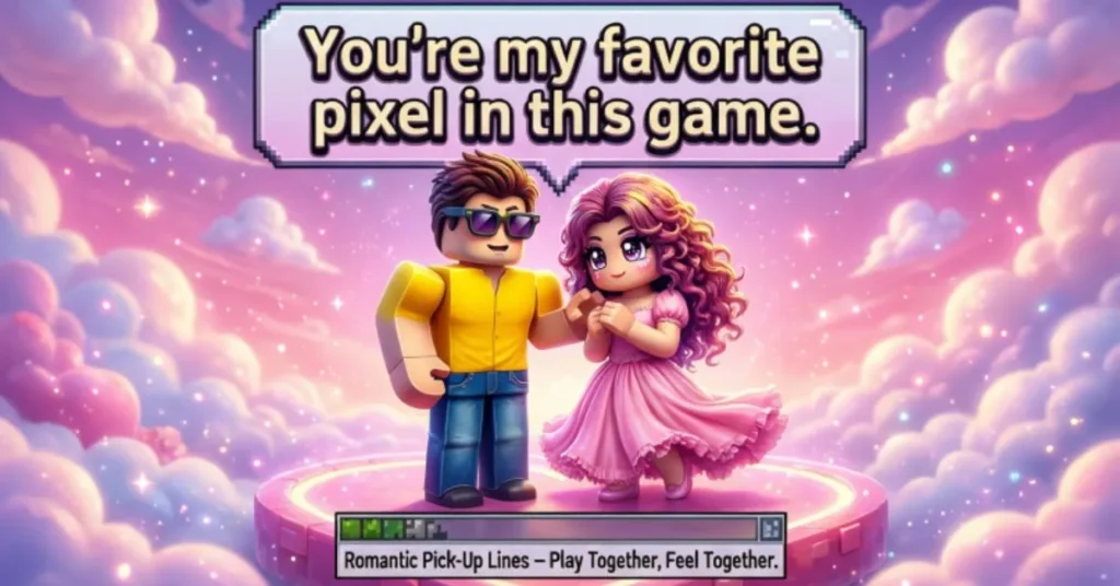 Romantic Roblox Pick Up Lines