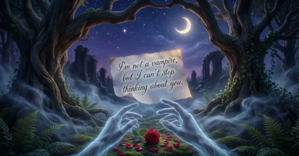 Romantic Spooky Pick Up Lines