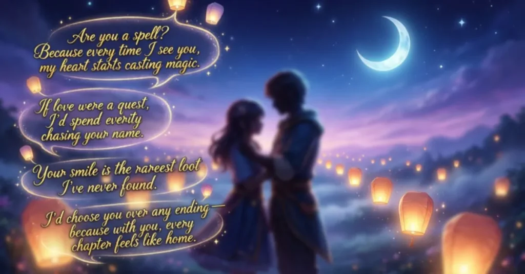 Romantic Video Game Pick Up Lines