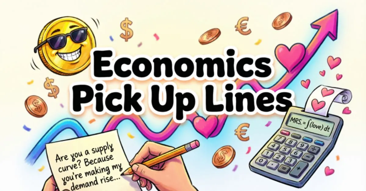 Economics Pick Up Lines