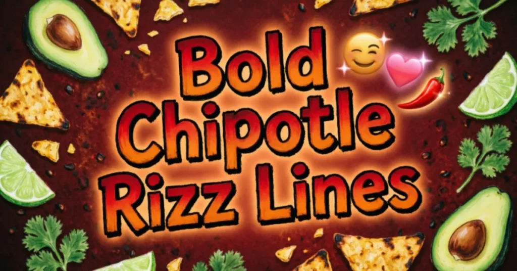 Bold Chipotle Rizz Lines