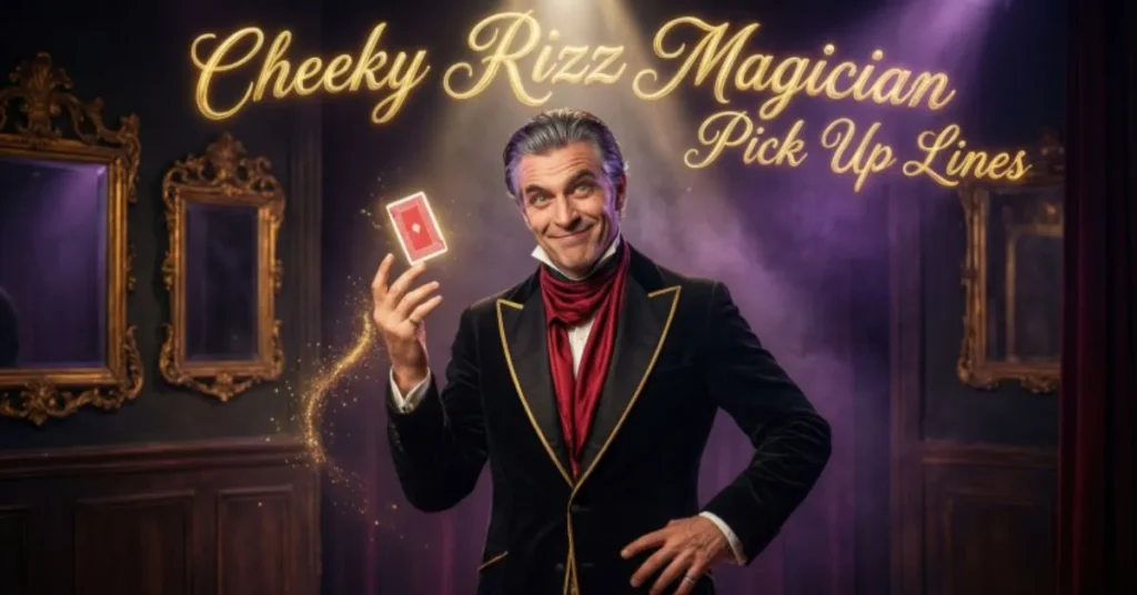 Cheeky Rizz Magician Pick Up Lines