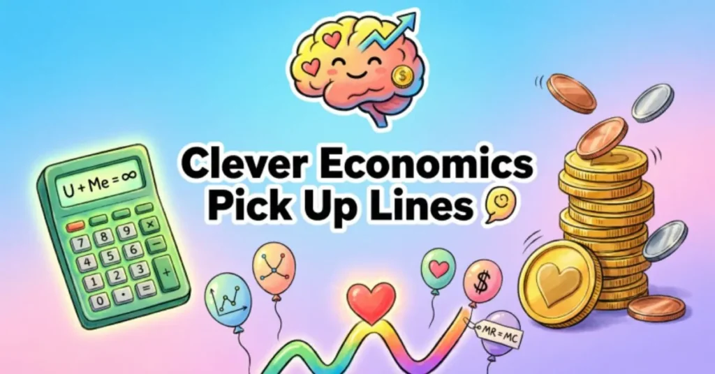 Clever Economics Pick Up Lines