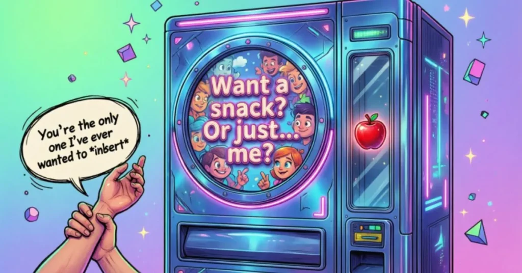 Cool Vending Pick Up Lines