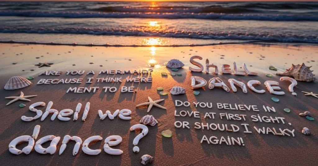 Cute Beach Pick Up Lines