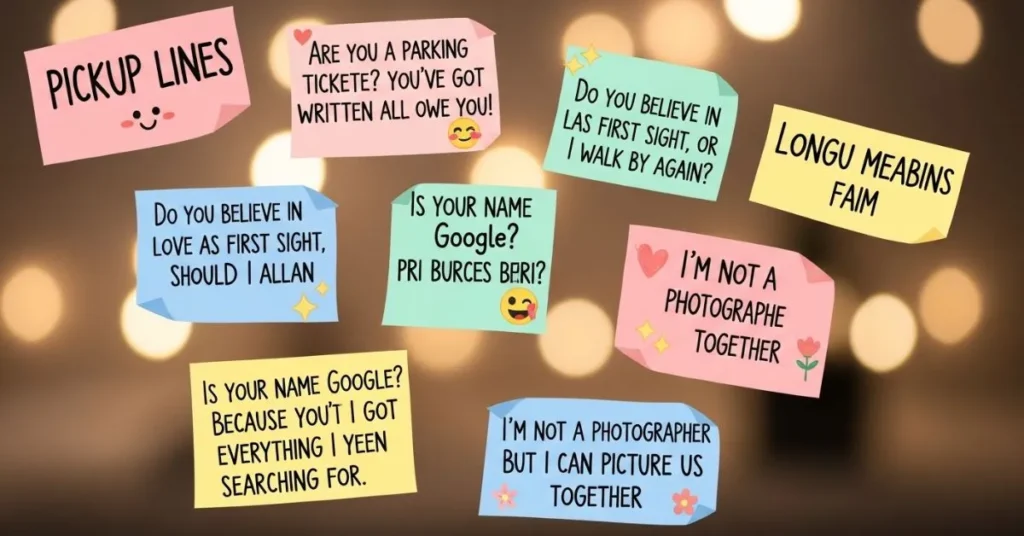 Cute Drama Pick Up Lines