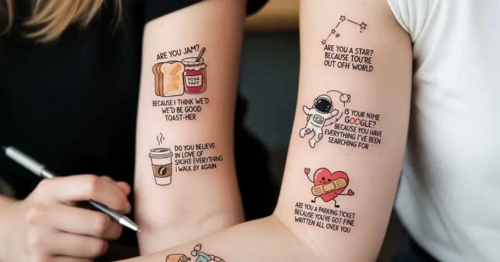Cute Tattoo Pick Up Lines