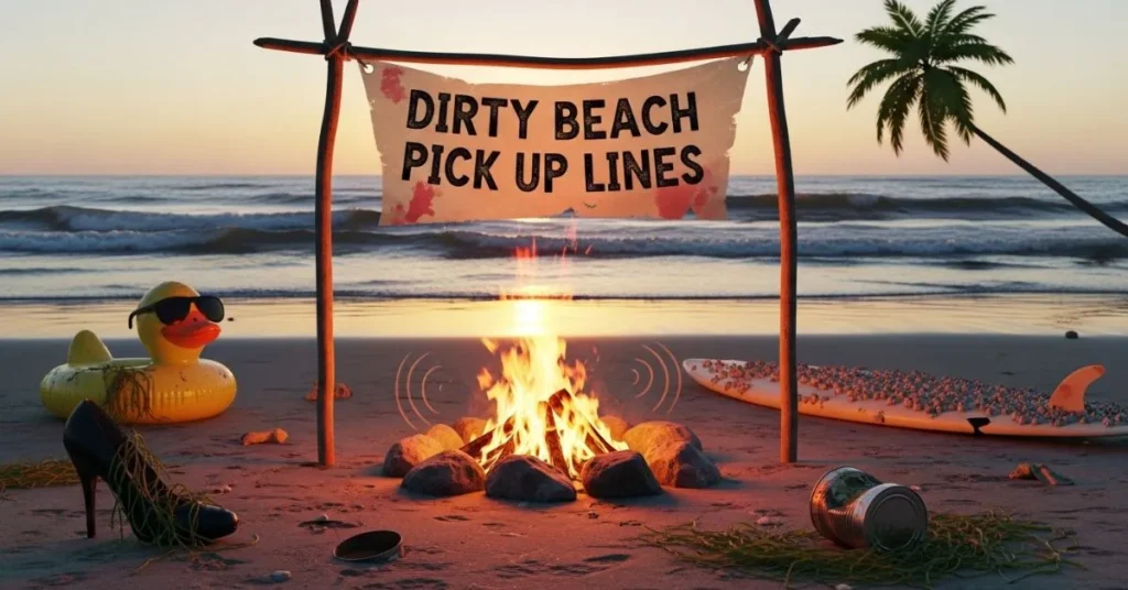 Dirty Beach Pick Up Lines