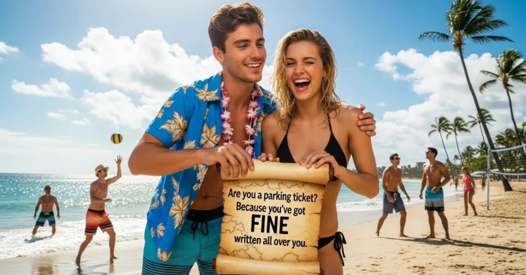 Flirty Beach Pick Up Lines