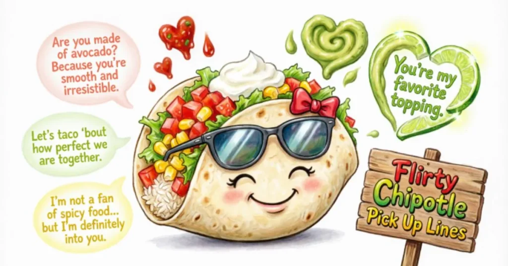 Flirty Chipotle Pick Up Lines