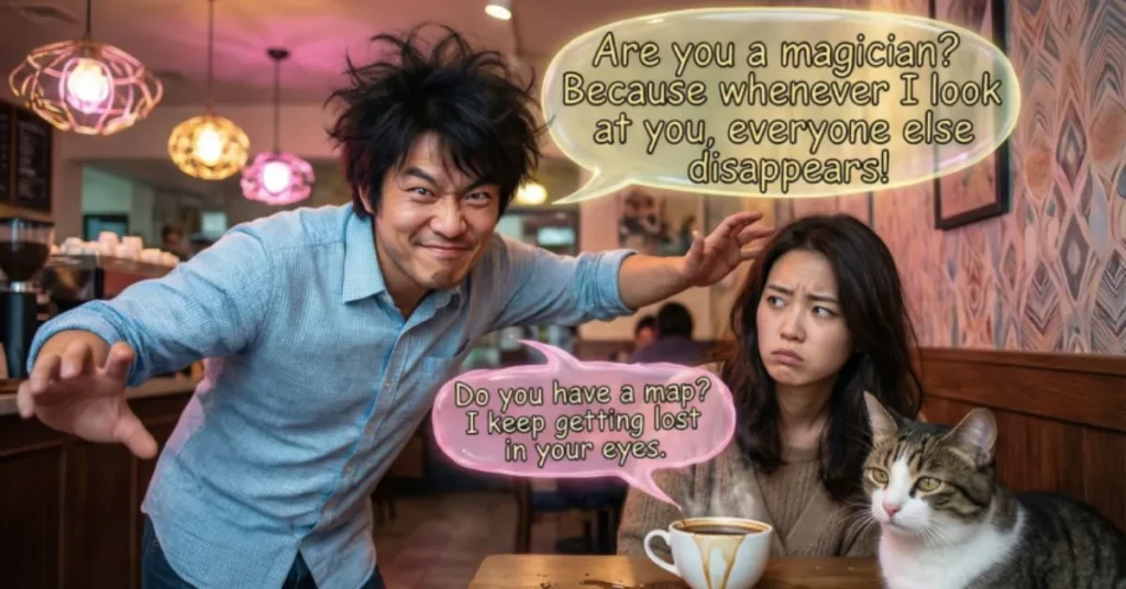 Flirty Cringiest Pick Up Lines 