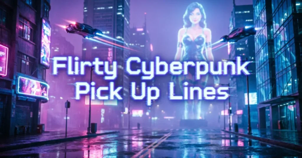 Flirty Cyberpunk Pick Up Lines