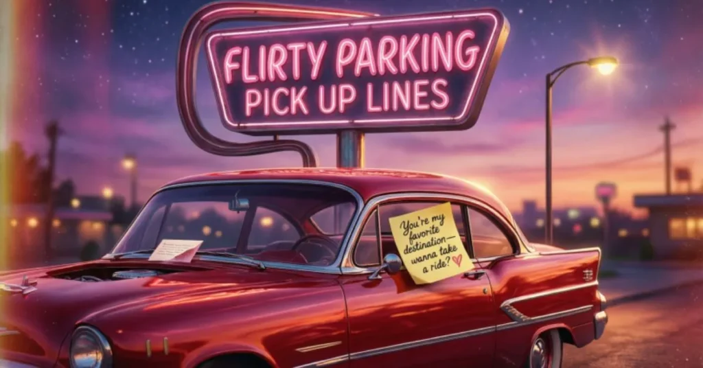 Flirty Parking Pick Up Lines