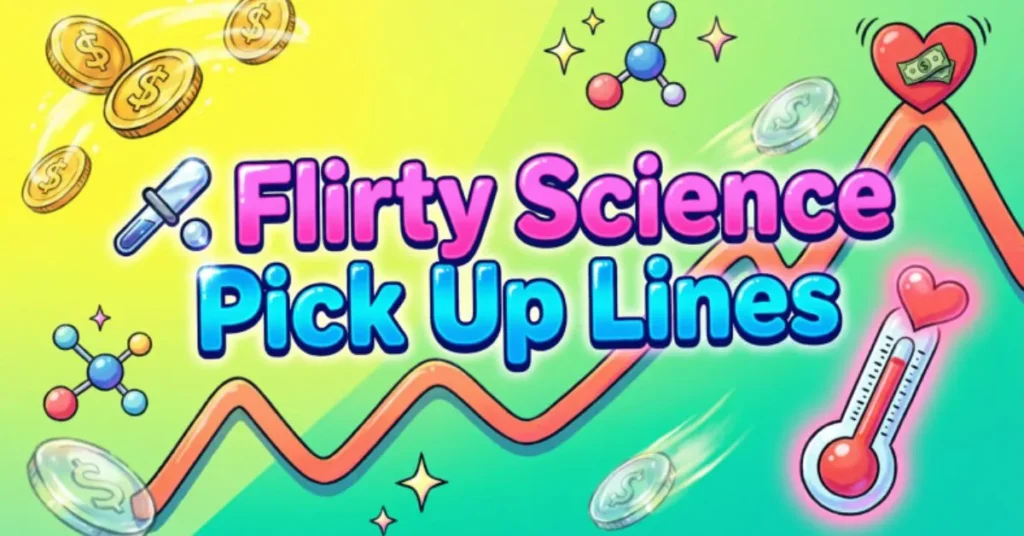 Flirty Science Pick Up Lines
